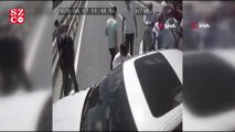 Arnavutköy’de 'makas' kazası kamerada