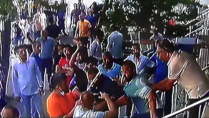 Çocuğa taciz iddiasına linç girişimi kamerada