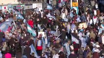 الأرجنتينيون في الشوارع احتجاجا على إجراءات الحجر الصحي الحكومية