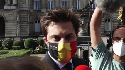 Georges-Louis Bouchez reçu par le Roi