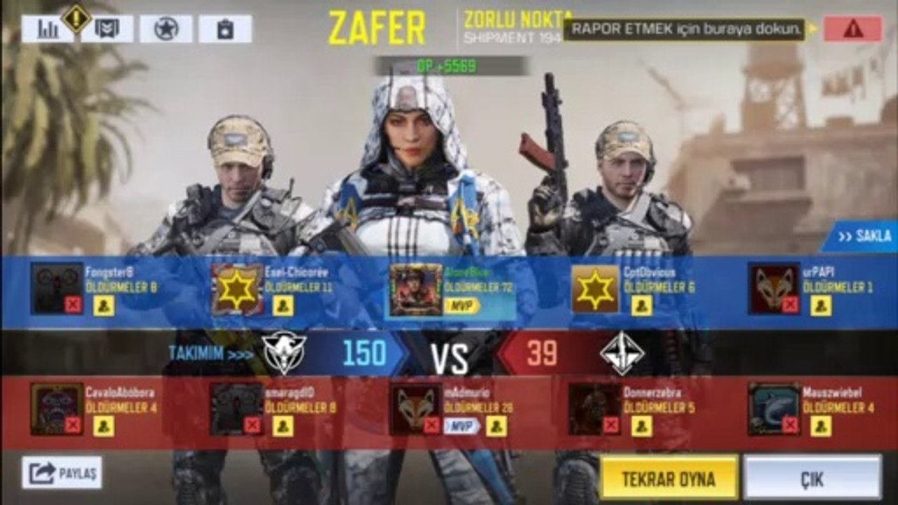 72+ Kill - Shipment 1944 Yeni Harita - Call Of Duty Mobile