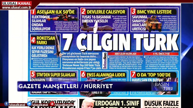 Basın Turu - 18 Ağustos 2020 - Buse Gençtürk - Ulusal Kanal