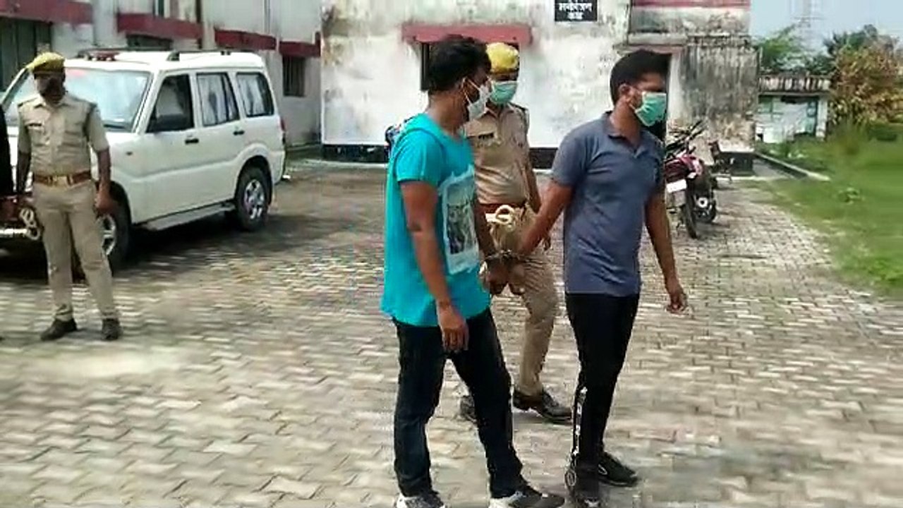 मऊ में पांच हजार इनामी शार्प शूटर मुठभेड़ में हुआ गिरफ्तार
