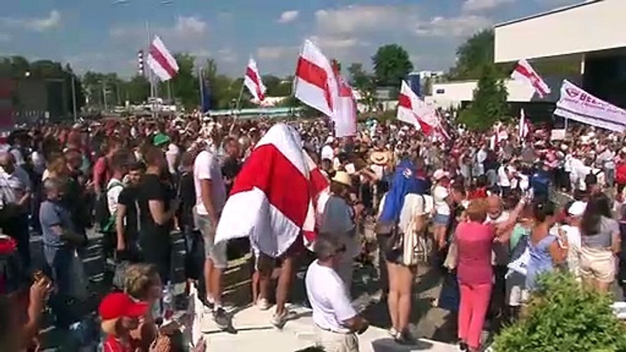 In Belarus hält die Wut an