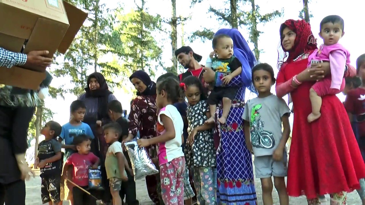 Çadırlarda yaşayan tarım işçisi ailelere gıda yardımı - HATAY
