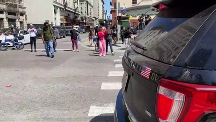 Matthew Berdyck - Downtown LA Police Car Attack