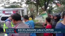 Tabrakan Beruntun Sebabkan Satu Tewas