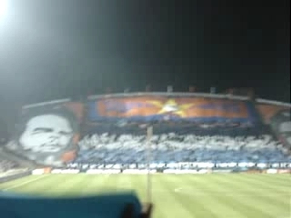 Tifos virage sud