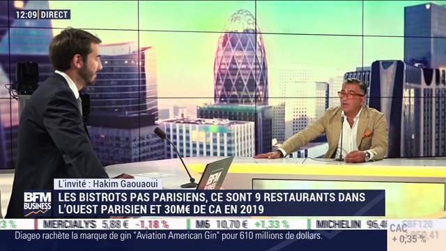 Hakim Gaouaoui (Bistrots Pas Parisiens) : Quel bilan pour le secteur de la restauration cet été ? - 18/08