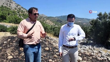 Aydın İl Kültür Müdürü Tuncer’den Yangın Sonrası Priene’de İnceleme