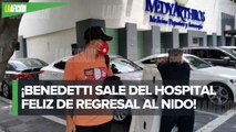 Nicolás Benedetti está de regreso en América; recibió el alta médica