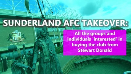 SAFC's suitors: All the groups and individuals 'interested' in buying the club from Stewart Donald