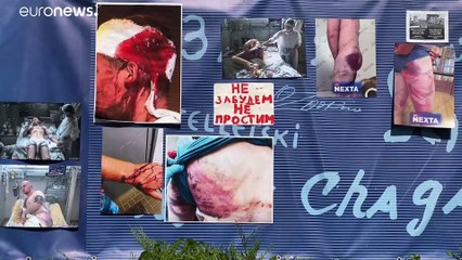 Bielorussia e i morti nella repressione: "Giustizia per Alexsandr"