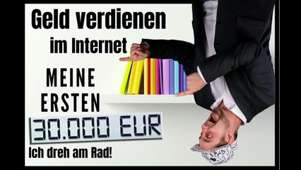 Meine ersten 30.000 Euro im Internet verdient!