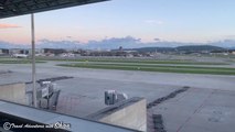 Emirates A380 Landing & Taxi at Zurich Airport