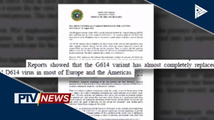 RITM, kinumpirmang na-detect sa Pilipinas ang mas nakakahawang strain ng CoVID-19