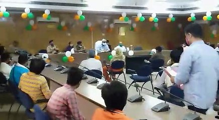 मोर्हरम को लेकर डीएम, एसपी ने धर्मगुरुओं व ताजिएदारो के साथ की बैठक