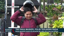 Tak Pakai Masker, Polisi Dihukum Push Up dan Sita KTA Kepolisian