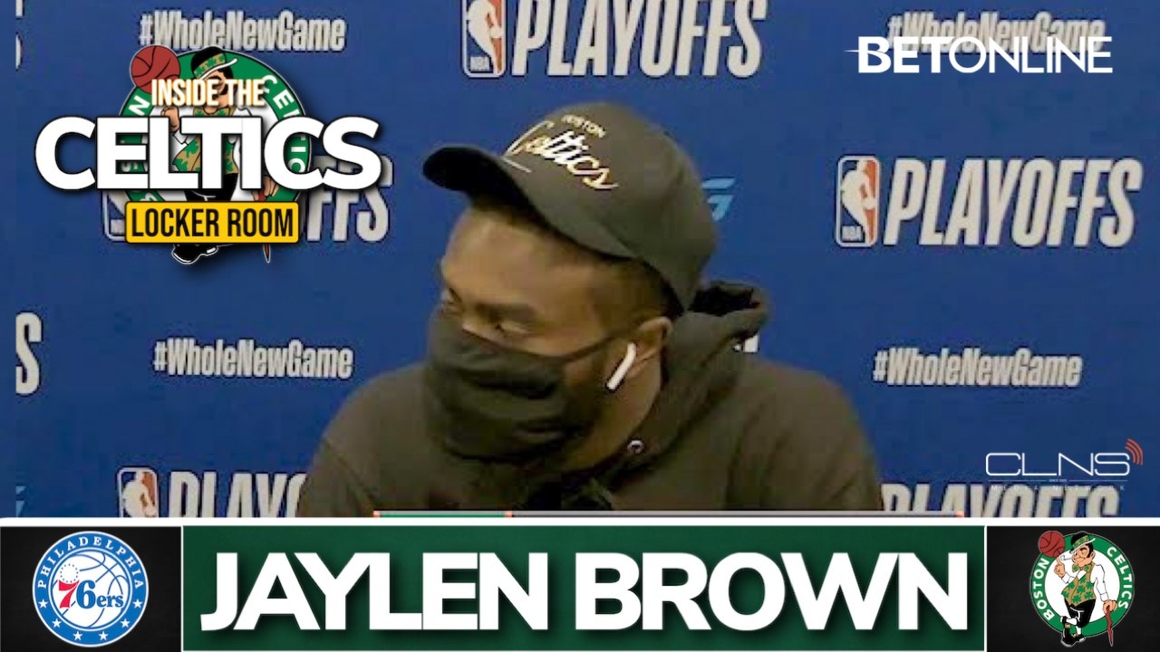 Jaylen Brown on Injured Leg "Feels better after win but I'm in a lot of pain right now."