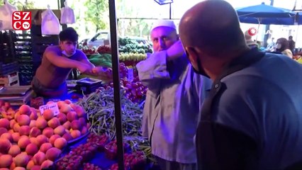 Bursa'da pazar yerlerinde 65 yaş üstüne yönelik denetimler sıklaştırıldı