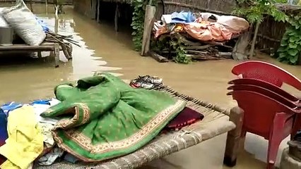 बहराइच: जनपद की 4 तहसीलों के लगभग 80 गाँव बाढ़ से प्रभावित