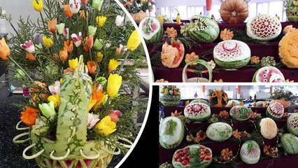 FRUIT & VEGETABLE CARVING
