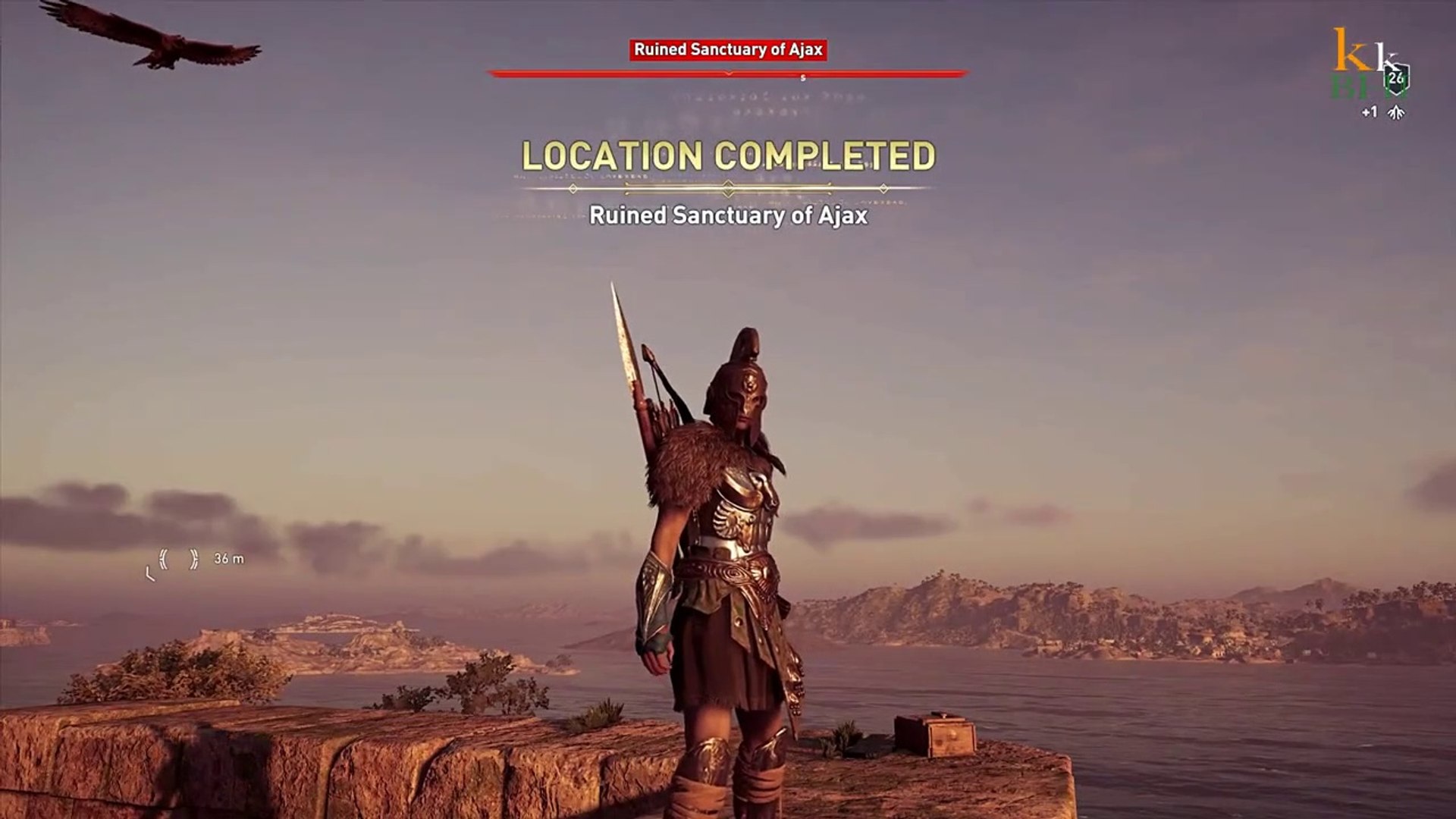 ⁣Assassins Creed Odyssey gameplay part ruined sanctuary of ajax