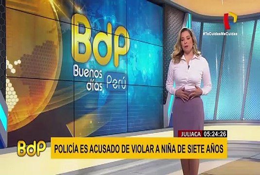 Juliaca: capturan a policía acusado de violar a niña de 7 años