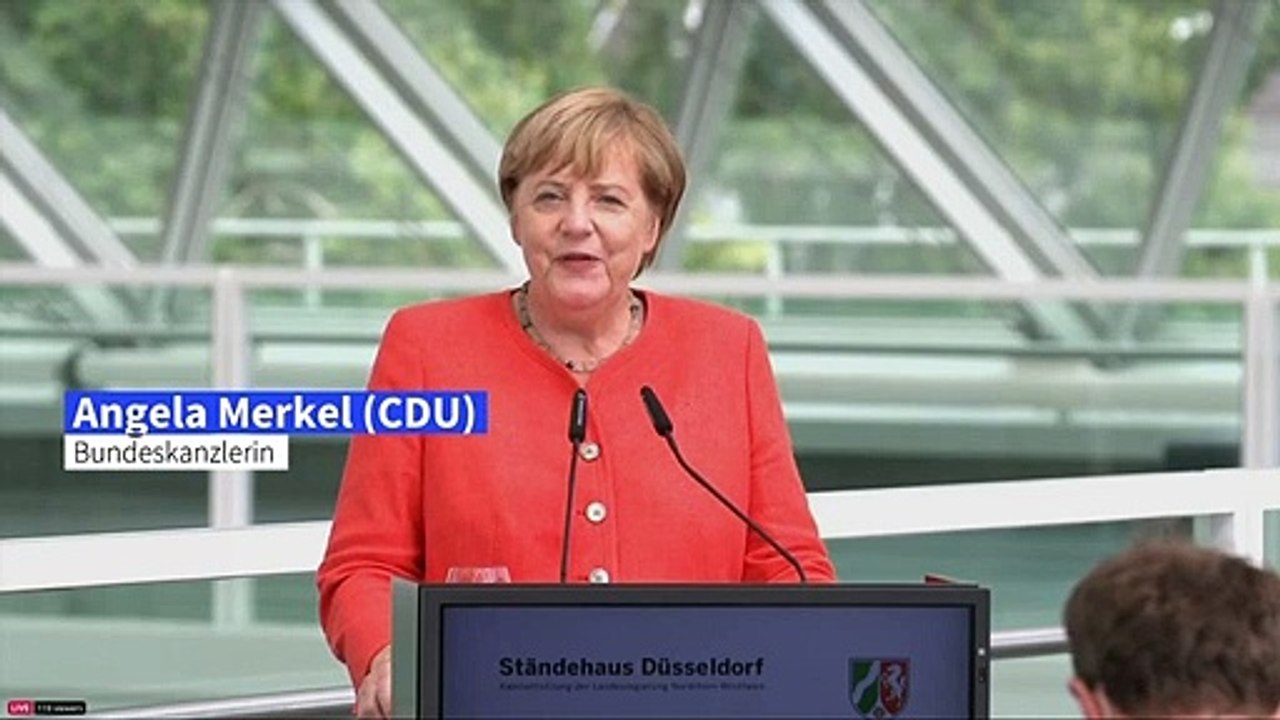 Merkel: Laschet hat das 'Rüstzeug' für CDU-Vorsitz