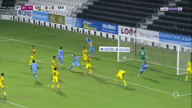 هدف بغداد بونجاح ضد نادي قطر