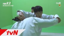 액션본능 터진 지창욱의 tvN 더케이투 출격 준비 완료!