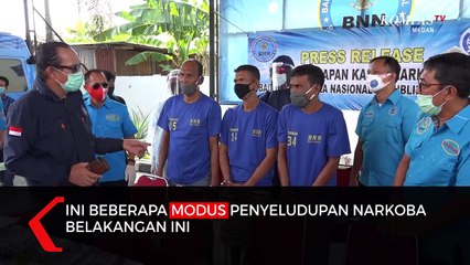 Ini Modus Penyeludupan 47 Kg Sabu
