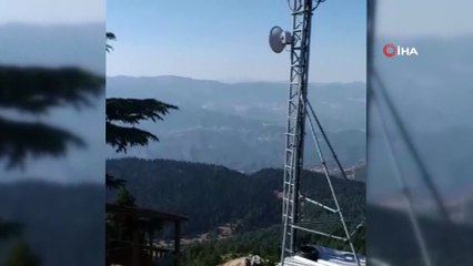 Kahramanmaraş orman yangınında 4 hektar alan zarar gördü