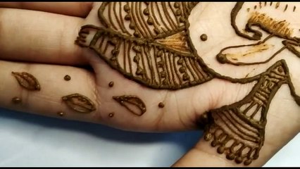 Ganesh mehndi desgin || Ganesh chaturthi special mehndi desgin || गणेश चतुर्थी मेहंदी डिज़ाइन ||