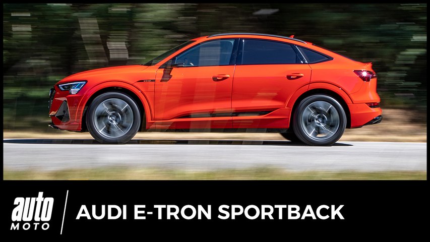 Essai Audi E-Tron Sportback : sur les terres du X