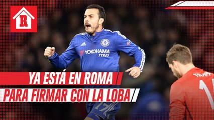Pedro Rodríguez ya está en Roma para firmar con la Loba