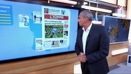 Camaïeu sauvé, des vendanges précoces... La revue de presse du mardi 18 août