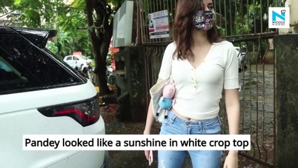 Ananya Pandey steps out for the first time after Sushant Singh Rajput's death