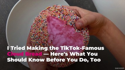 I Tried Making the TikTok-Famous Cloud Bread—Here's What You Should Know Before You Do, To