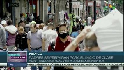 Mexicanos se preparan para inicio de nuevo ciclo escolar a distancia