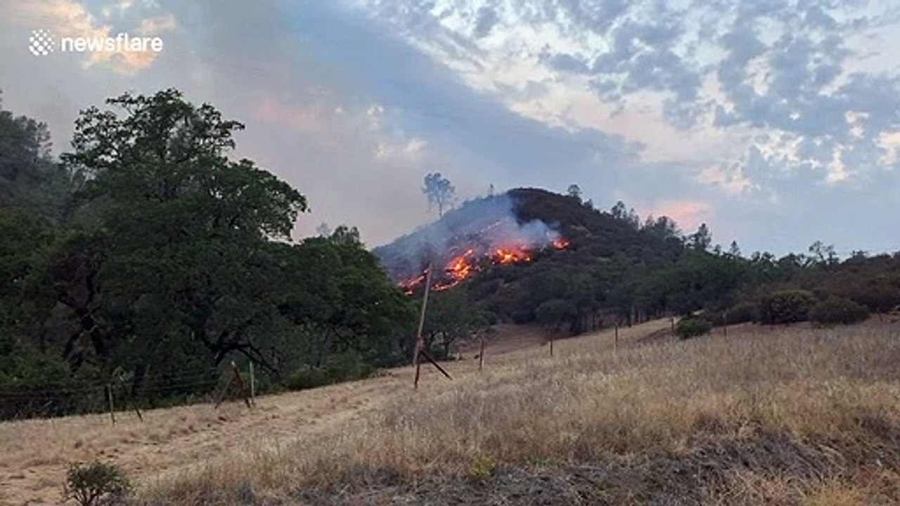 Firefighters continue to battle wildfires in California during heatwave ...