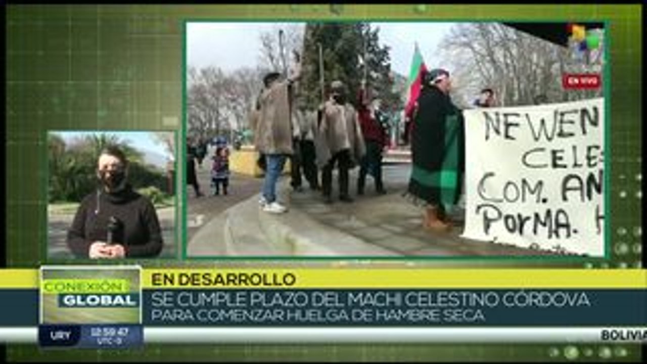 Se cumple plazo de machi mapuche para iniciar huelga de hambre seca