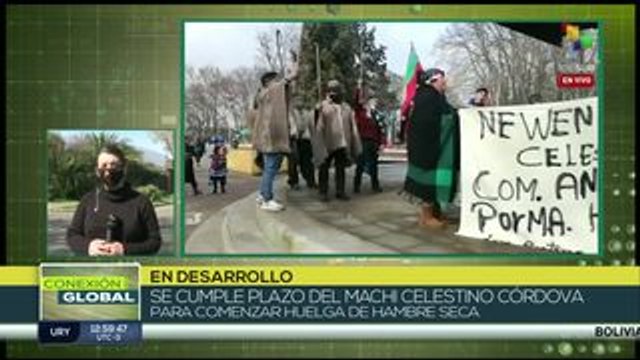 Se cumple plazo de machi mapuche para iniciar huelga de hambre seca