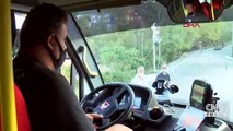 Minibüs şoförü ve mahalle bekçisinin darp edilme anı kamerada | Video