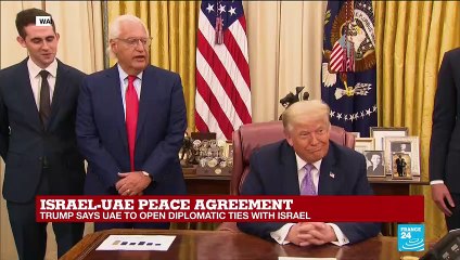 Israel UAE deal: "Donald Trump wanted to see it happen before the elections"