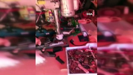 Bursa'da silah imalathanesine baskın