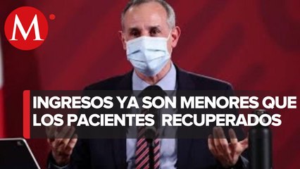 López-Gatell: los hospitales están en proceso de desocupación