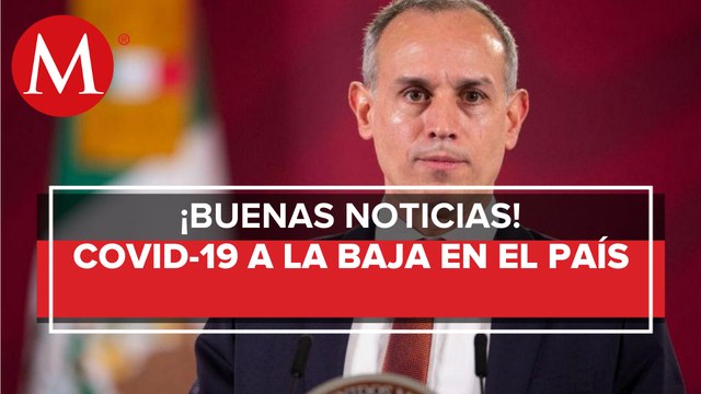 Covid-19 está en fase clara de descenso, dice López-Gatell