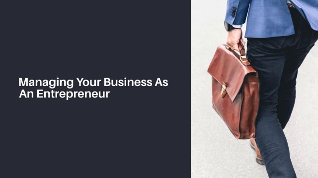 Douglas Robert Pitek Shares Tips On Managing Your Business