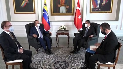 Çavuşoğlu-Arreaza görüşmesi - CARACAS